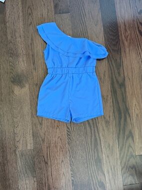 NEW Toddler Girls shoulders Ruffles Romper